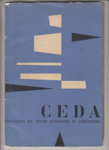 1954 Tapa Geometrica X Vicente Martin Revista Ceda Uruguay