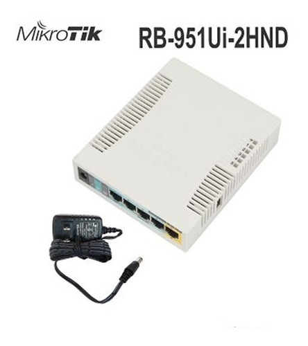Imagen 1 de 2 de Mikrotik Rb951 Ui-2hnd 600 Mhz,128 Ram Ap Routerboard L4