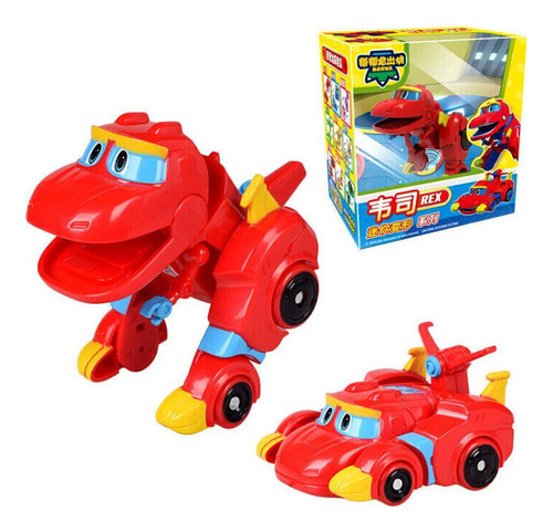 Deformación De Coche De Juguete Gogo Dino Dinosaur Transform