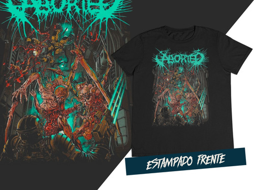 Camiseta Brutal Death Metal Deathgrind Aborted C9