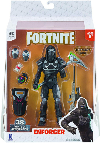 Fortnite Figura De Enforcer 15cm 40 Puntos De Articulacion 