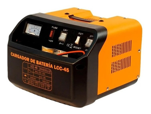 Imagen 2 de 5 de Cargador De Bateria Portatil 12-24v Lusqtoff Lcc-45