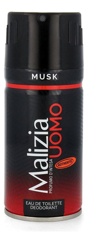Desodorantes Malizia Uomo Musk 150ml