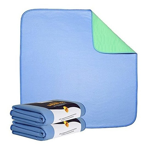 Pajas Lavables 34 X 36 Paquete De 2 Almohadillas De Inc...