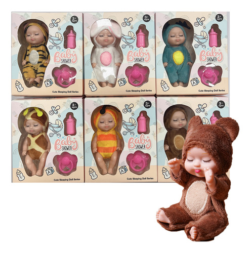 Muñeca Bebé Juguetes Lindo Silicona Regalo Reborn Realista