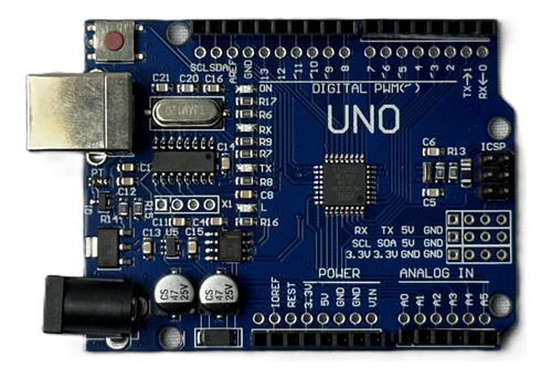Tarjeta Uno R3 Smd Atmega 328p Compatible Con Arduino