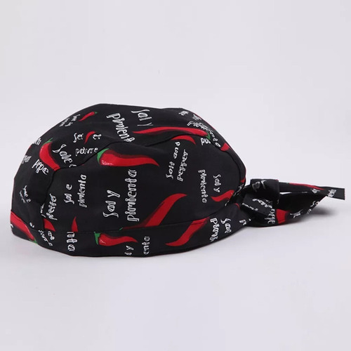 Gorras De Cocinero Tipo Bandana Chef's Catering, Paquete De
