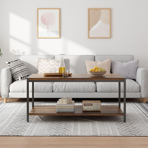 Mesa De Centro Con Forma De Nube 110x50x45cm