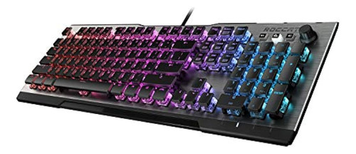 Roccat Vulcan 100 Aimo Rgb Teclado Mecánico De Juego Plata R