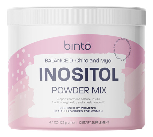 Binto Mezcla De Polvo De Inositol | Suministro De 60 Das | R