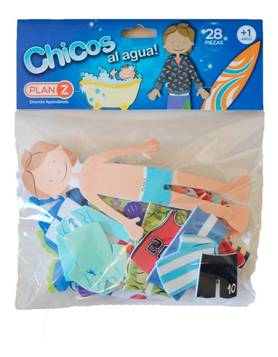 Imagen 6 de 10 de Muñecos Chicos Juguetes Didacticos Infantil Goma Eva