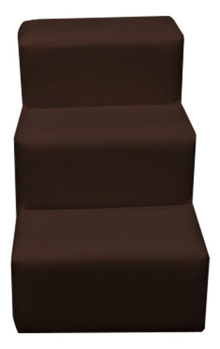 Escada Pet Para Cachorro Cores Cor Suede Marrom