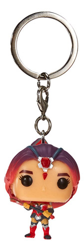 Funko Pop! Keychain: Fortnite - Valor Toy, Multicolor