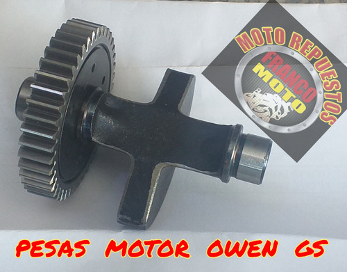 Pesas Balanceador Motor De Moto Owen Gs 150cc 