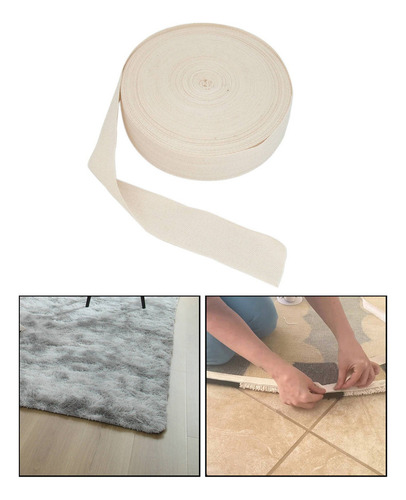Cinta Sarga Para Coser Correas Algodón, Rollo 50