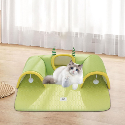 Cat Tunnel Mat Kitten Tunnel Tubnelable Cat Center Sg