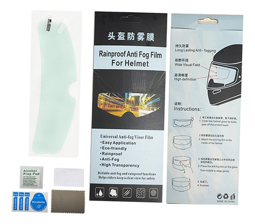Película De Lente Impermeable For Casco De Motocicleta, Uni