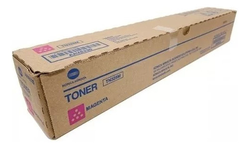 Toner Magenta Konica Tn328m Original P/ Bizhub C300i Aav8330