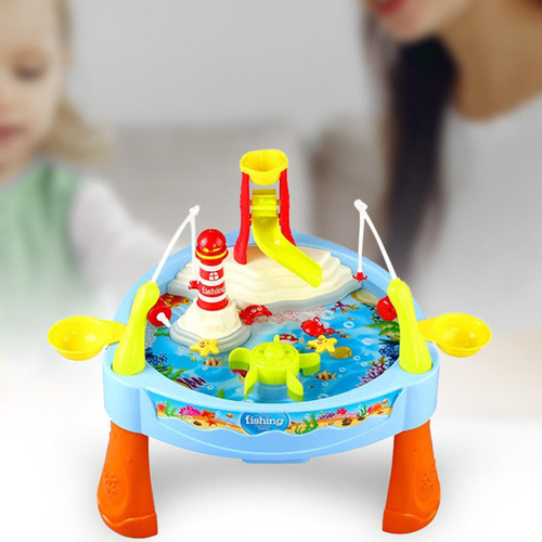 Juego Mesa Juega De Pesca De De La Agua De El Juguete Arena