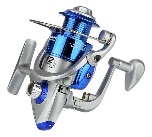 Carrete Pesca Spinning Yumoshi 12 Balineras Sa5000 Sabaleta