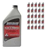 Comprar Óleo de motor Quicksilver 2 tempos TC-W3 2 Tempos para veículos náuticos de 24 unidades x 1L u002F 24L