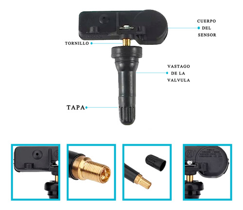 Sensor Aire Llanta Tpms Para Ford Expedition 2012 4pzs