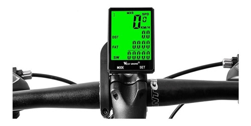 Velocímetro Bicicleta Odómetro+ Soporte West Biking Calorias