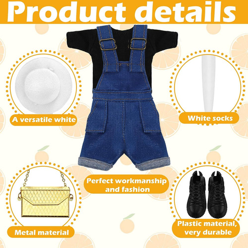 Ropa De Muñeca Accesorios Para Muñecas De 12 Pulgadas Vestid