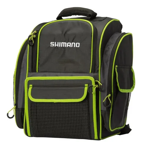 Bolso Mochila De Pesca Shimano Backpack Boxes Con 4 Cajas