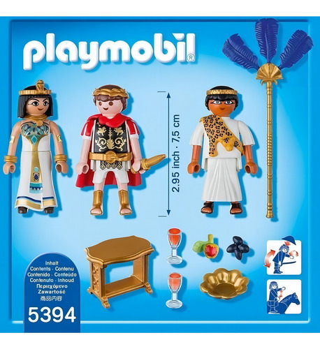 Playmobil 5394 History Cesar Y Cleopatra Intek