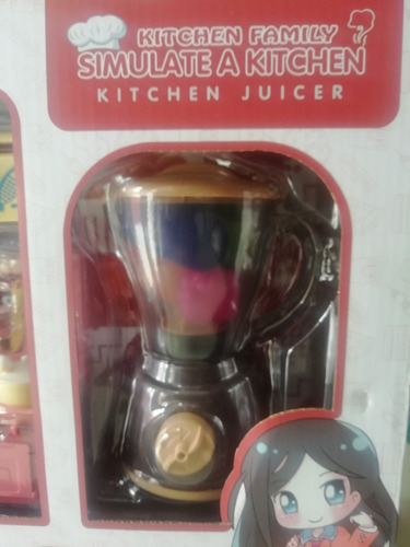 Mini Cocinita Smart Kitchen Juicer Family 23pzs