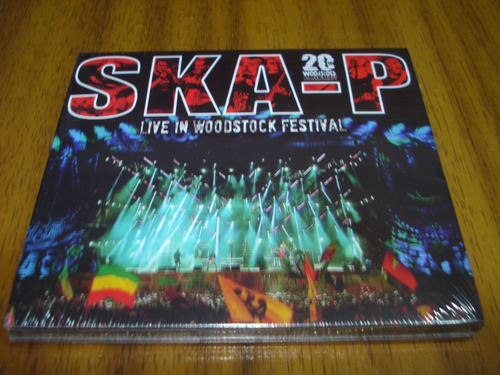 Cd+dvd Ska P / Live In Woodstock Festival (nuevo Y Sellado) 