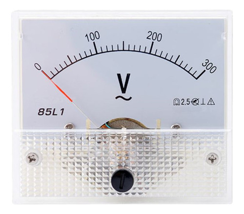Voltímetro Puntero (500 V), Panel De Precisión De 2,5 Voltio