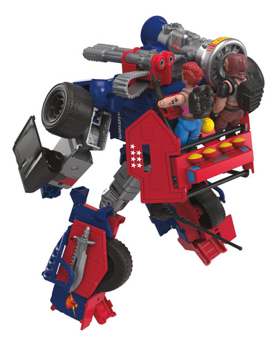 Transformers G.i. Joe X Toys Soundwave Dreadnok Thunder Mac