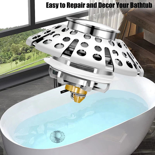 Tapón De Desagüe De Bañera, Tapón Y Tapa De Desagüe De Bañer
