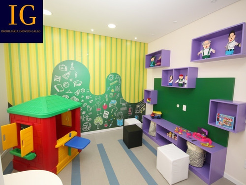 Imagem 28 de 28 de Apartamento A Venda Em São Caetano - Bairro Barcelona - 2 Dormitórios Com Varanda Gourmet E 2 Vagas - Felicit-43 - 69436360