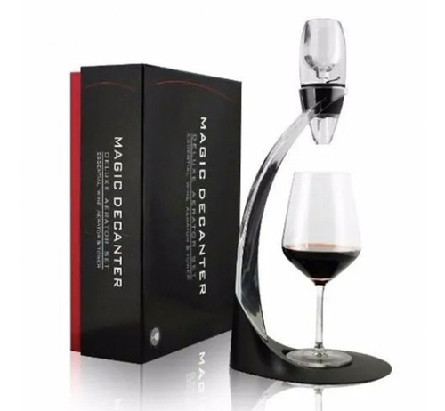 Imagen 5 de 7 de Decantador Oxigenador Para Vino Deluxe