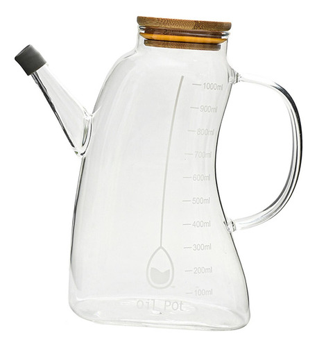 Dispensador De Aceite De Cocina, Botella De Aceite De Vidrio