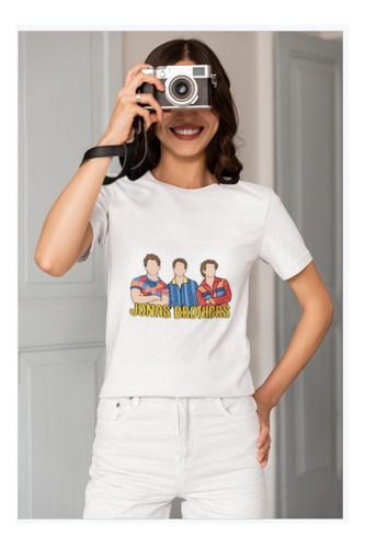 Polera Unisex Jonas Brothers Banda Cantante Estampado