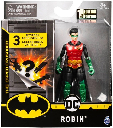 Robin (super Rare) Dc The Caped Crusader
