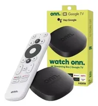 Comprar Onn Tv Box 4k Google 2024 Dispositivo Para Streaming 