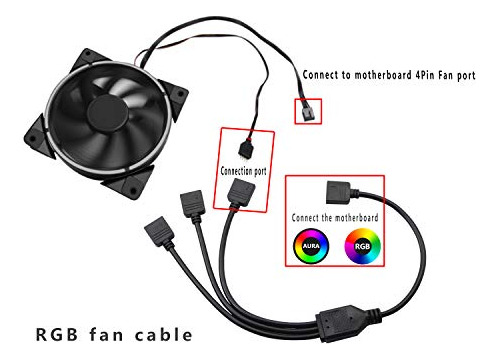 Cable Divisor Rgb Gelrhonr De 12 V Y 4 Pines, Conector De Ti
