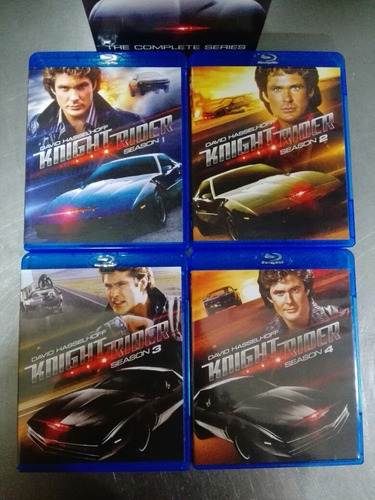 El Auto Fantastico Knight Rider La Serie Completa Bluray Mercado Libre