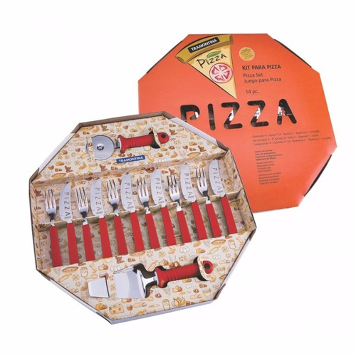 Kit Pizza Vermelho