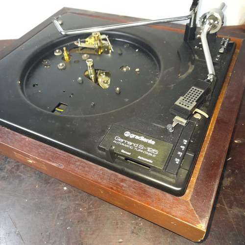 Toca Disco Gradiente S125 S 125 Para Peças Garrard