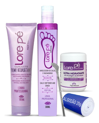  Lore Pé Amolecedor De Calos E Rachaduras - Ultra - Creme
