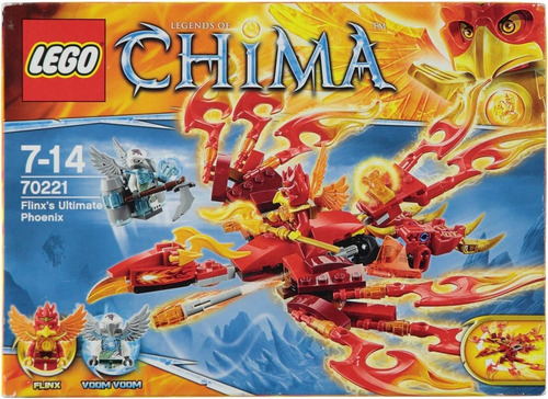 Lego Chima 70221 Flinx Ultimativer Phönix 172 Pcs