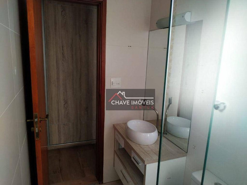 Imagem 9 de 30 de Apartamento Com 3 Dormitórios 1 Suíte, 2 Vagas, À Venda, 113 M² Por R$ 530.000 - Marapé - Santos/sp - Ap3039
