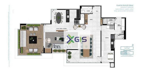 Imagem 15 de 20 de Apartamento Com 3 Dormitórios À Venda, 174 M² Por R$ 1.507.159,18 - Água Verde - Curitiba/pr - Ap2299