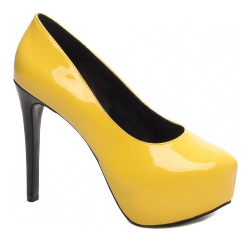 Imagem 1 de 5 de Sapato Boneca Feminino Bonecas Meia Pata Salto Fino Confort